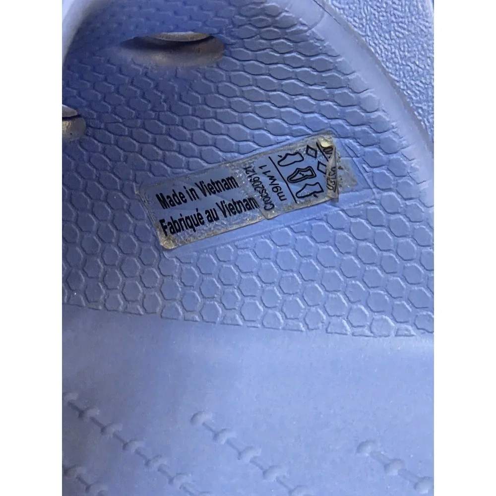 Crocs Classic Slide Mens 9 Womens 11 Periwinkle‎ Blue Sandals 206121